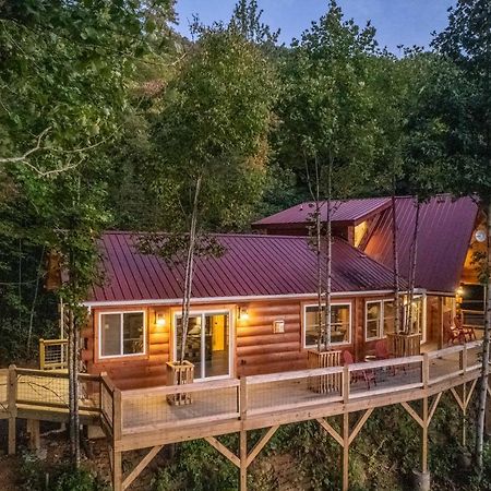 Stunning 2Br Cabin With Mountain Views Waynesville Buitenkant foto