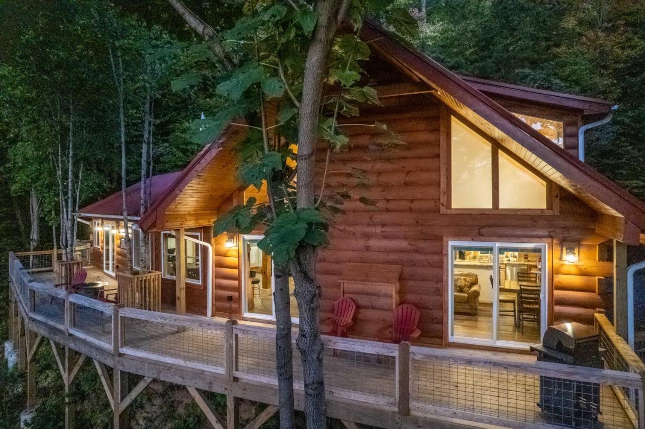 Stunning 2Br Cabin With Mountain Views Waynesville Buitenkant foto